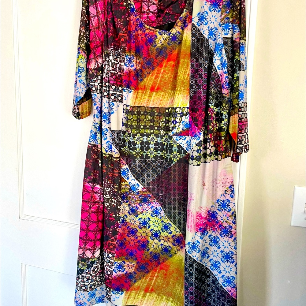 Triste 3x (size 22/24) Multicolor Dress